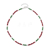 MIYUKI Round Rocailles Beaded  Necklaces X1-NJEW-TA00160-4