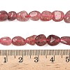 Natural Strawberry Quartz Beads Strands G-D329-A01-5