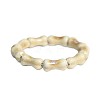 Handmade Porcelain Bone Beaded Stretch Bracelets WG788E8-01-5