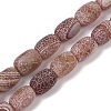 Natural Weathered Agate Beads Strands G-NH0047-B02-01-2