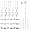50 Pieces DIY Ribbon Ends Making Kits DIY-YW0001-99A-P-1