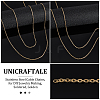 1Roll 304 Stainless Steel Cable Chains CHS-UN0001-28-4
