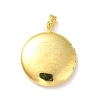 Rack Plating Brass Locket Pendants LS-KK-I688-01G-2