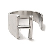 Non-Tarnish 201 Stainless Steel Finger Rings RJEW-H223-04P-H-1