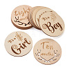 Basswood Milestone Cards WOOD-TA0002-44-2