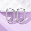 Tarnish Resistant 304 Stainless Steel Huggie Hoop Earrings STAS-H156-11C-P-1