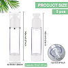 Plastic Empty Refillable Airless Pump Bottle AJEW-WH0258-868B-2