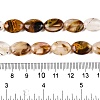 Synthetic Tigerskin Glass Beads Strands G-M206-49-5