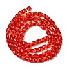 Transparent Glass Beads Strands GLAA-L050-A13-2
