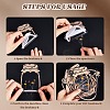 2 Styles Waterproof Self Adhesive Stamping Stickers Sets DIY-CP0011-05E-6