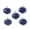 Natural Lapis Lazuli Dyed Pendants G-G956-D07-1