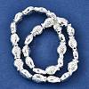 Electroplate Glass Beads Strands EGLA-V001-01J-2