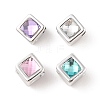 Opaque Acrylic with Rhinestone Beads OACR-Z020-02A-1