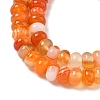 Natural Banded Agate Beads Strands G-F790-I01-01L-4
