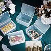 Plastic Bead Containers with Hinged Lid CON-WH0089-74-4