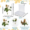 Silk Cloth Artificial Flower Boutonniere AJEW-DR0001-55D-2