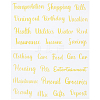 PVC Waterproof Decorative Sticker Labels DIY-WH0308-369-1