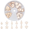 304 Stainless Steel Charms STAS-AR0001-07RG-1