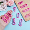 11Pcs 11 Styles PP Plastic Molds DIY-HY0002-78-3