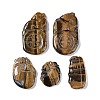 Natural Tiger Eye Pendant G-Q164-07-1