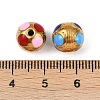 304 Stainless Steel Enamel Beads STAS-Z140-21G-3