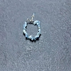 Natural Aquamarine Chip Beaded Bracelets for Women IW6789-30-1