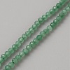 Natural Green Aventurine Beads Strands G-TAC0016-09-1