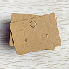Kraft Paper Earring Display Cards PW-WG73449-04-1