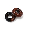 Natural Mahogany Obsidian Pendants G-G202-07I-2
