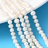 Natural Cultured Freshwater Pearl Beads Strands PEAR-I007-07O-10C-1