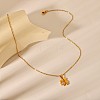 304 Stainless Steel Crystal Rhinestone Pendant Necklaces FS-WG5BCFA-02-2