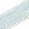 Transparent Baking Paint Glass Beads X1-DGLA-A034-T4mm-D06-1