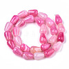 Natural Crackle Agate Beads Strands G-S359-243B-2