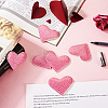 Glitter PU Lerther Bookmark AJEW-TAC0040-03D-5