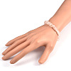 Natural Gemstone Beaded Stretch Bracelets BJEW-JB01823-05-3