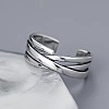 Cross Alloy Cuff Rings FS-WG18371-01-1