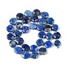 Natural Lapis Lazuli Beads Strands G-C116-A77-01-3