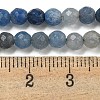 Natural Blue Aventurine Beads Strands G-E571-A10-04-5