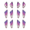 Transparent Resin Crystal AB Rhinestone Pendants Set RESI-TAC0002-46B-10