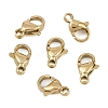 304 Stainless Steel Lobster Claw Clasps STAS-D218-01G-03-1