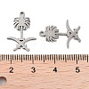 201 Stainless Steel Connector Charms STAS-A090-20P-3