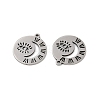 201 Stainless Steel Pendants STAS-U052-02A-P-2