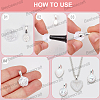 30Pcs Alloy Pinch Bails FIND-BBC0001-72A-5