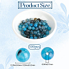 100Pcs Dyed Natural Dragon Veins Agate Beads G-PA0002-39B-2