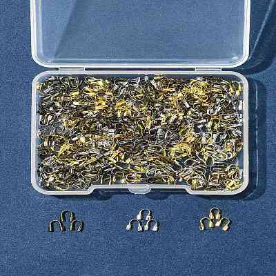 450Pcs 3 Colors Brass Wire Guardian and Protectors KK-FS0001-63-1