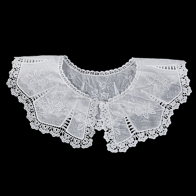 Polyester Lace Collars AJEW-WH0248-746B-1
