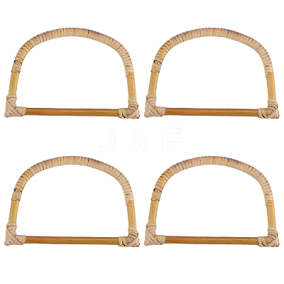 Rattan D Ring Bag Handles FIND-WH20009-86-1