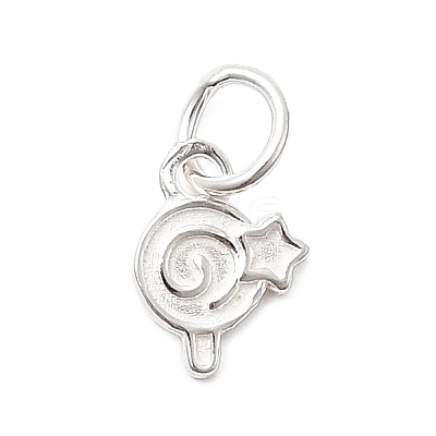 925 Sterling Silver Lollipop Charms STER-A048-22S-1