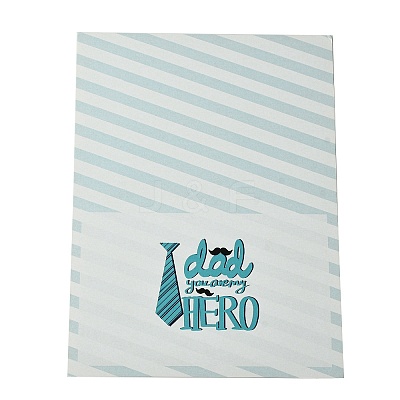 Father's Day Gift Cards AJEW-E058-02E-1
