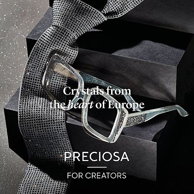 Preciosa® Crystal Hotfix Flatback Stones Y-PRC-HSS8-50230-200-1